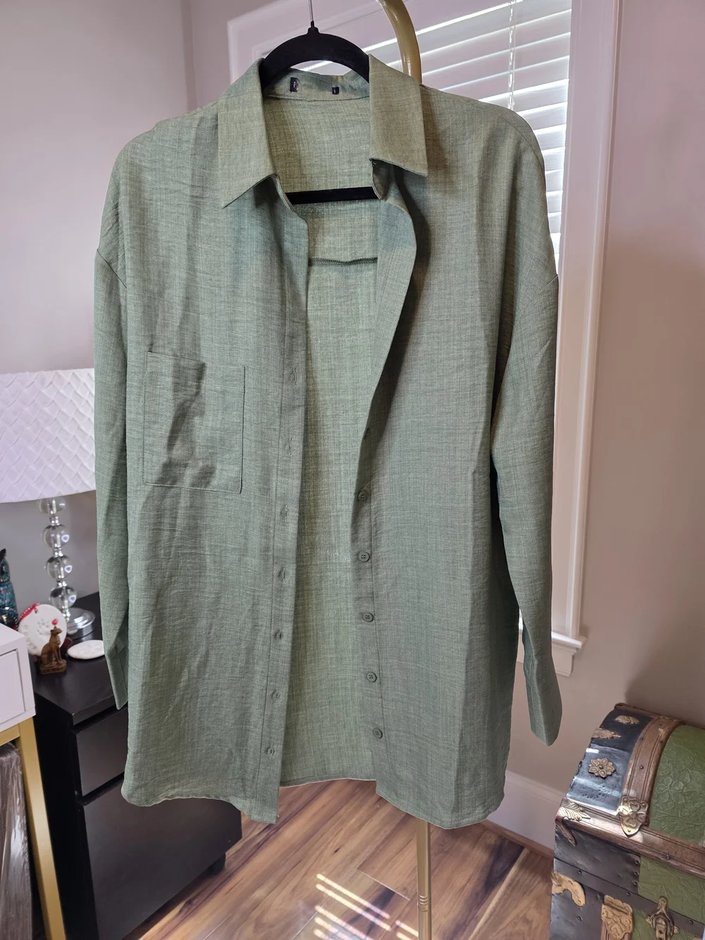 Strapless Smocked Green Romper Set - NWOT